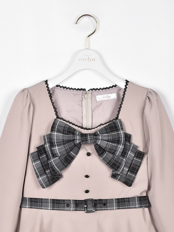 ビッグリボンティアードワンピース 詳細画像 ブラック 11