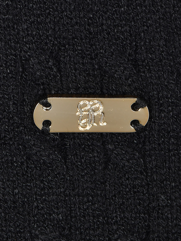 チェックドッキングニットワンピース 詳細画像 アイスブルー 16