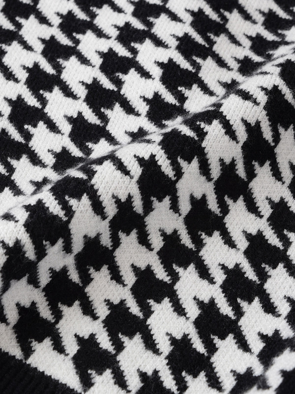 パフ袖ダブルリボンニット 詳細画像 ブラック 16