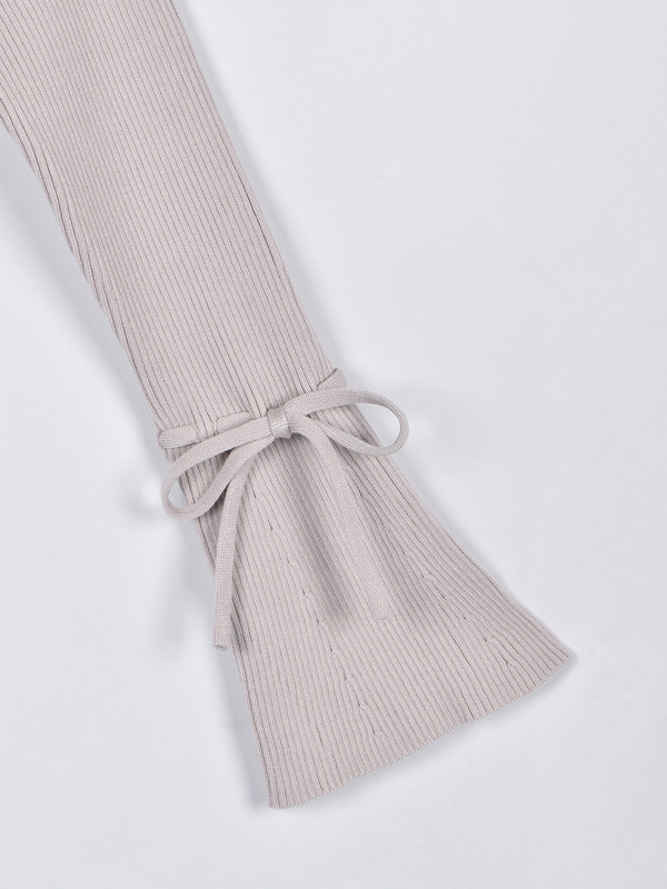 ファービジューペプラムニット 詳細画像 ブラック 11