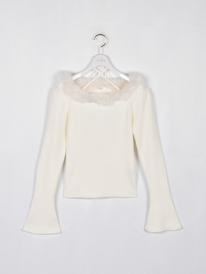 ネックファーニット