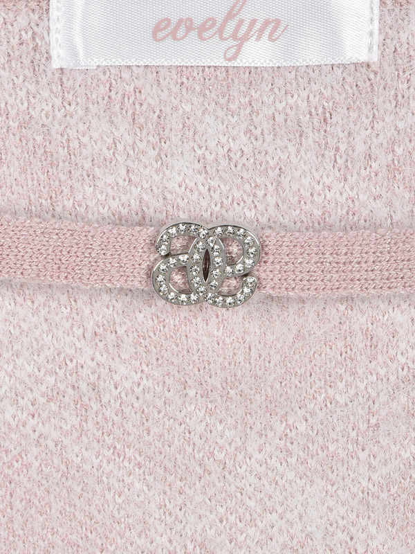 シャギーボレロフレアニットワンピース 詳細画像 ピンク 16