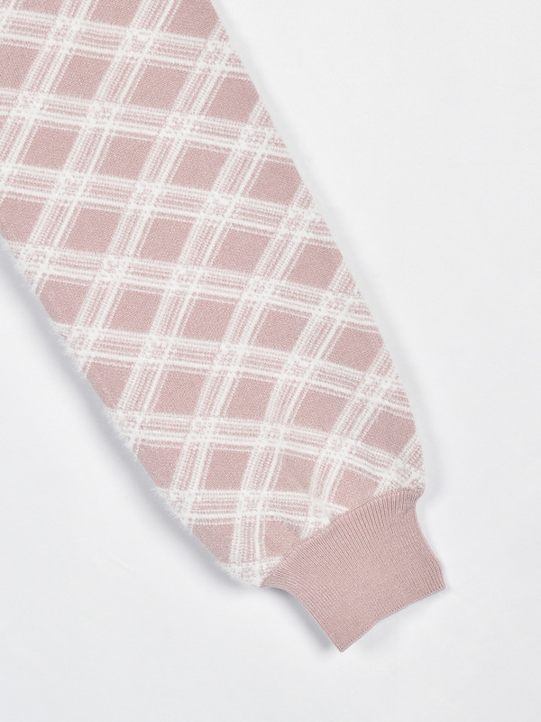 シャギーボレロフレアニットワンピース 詳細画像 ピンク 16