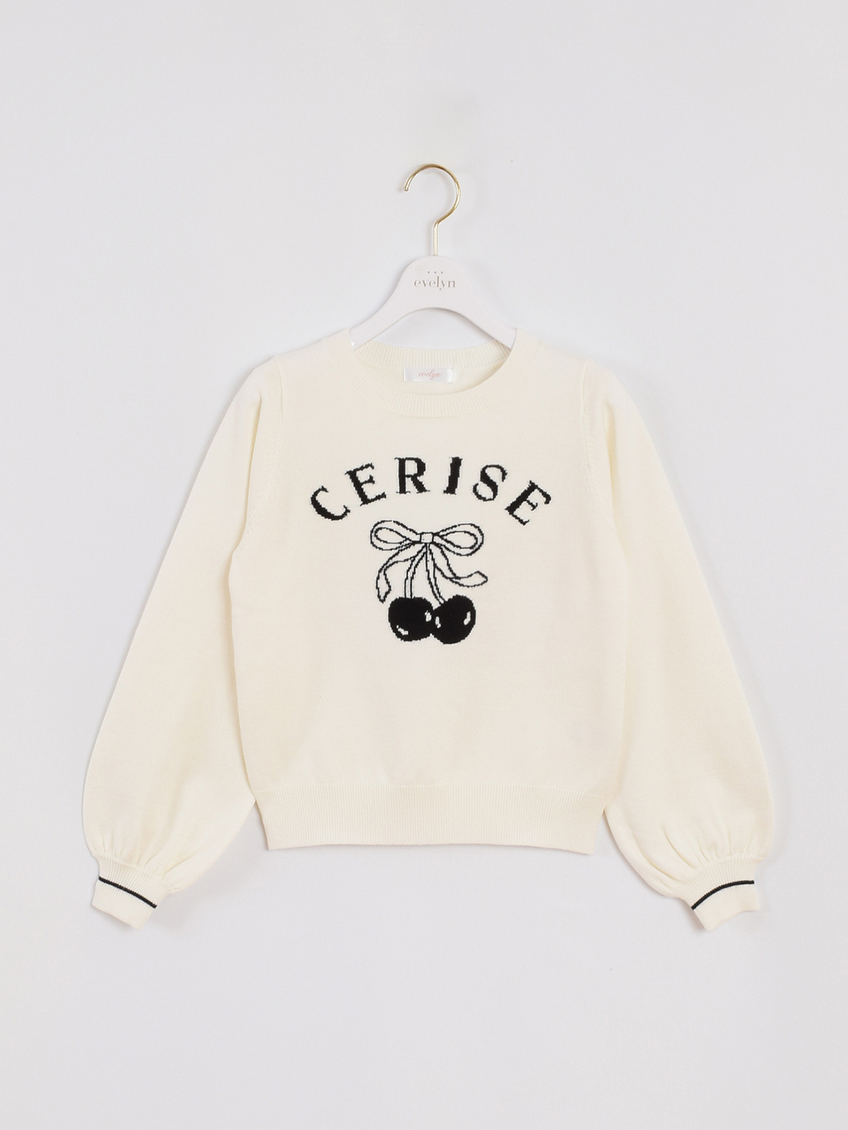 えりぽん様 チェリーリボンニット｜evelyn（エブリン）公式通販サイト