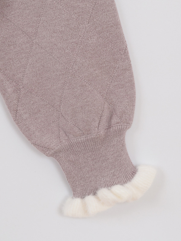 フェザーリボンニット 詳細画像 オフホワイト 16