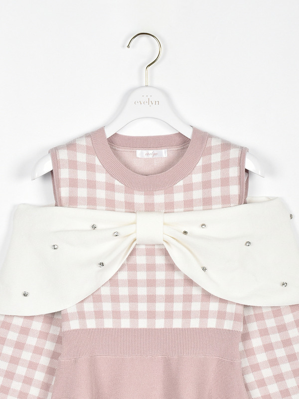 お年玉リボンワンピース 詳細画像 ブラック 16