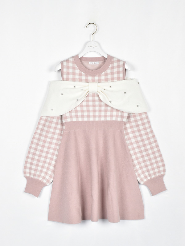 お年玉リボンワンピース 詳細画像 ブラック 16