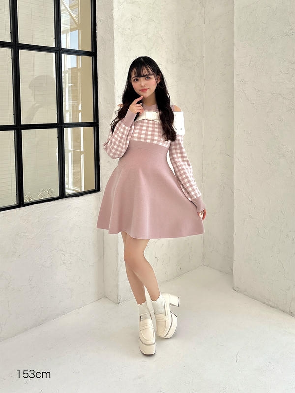 お年玉リボンワンピース 詳細画像 ピンク 1