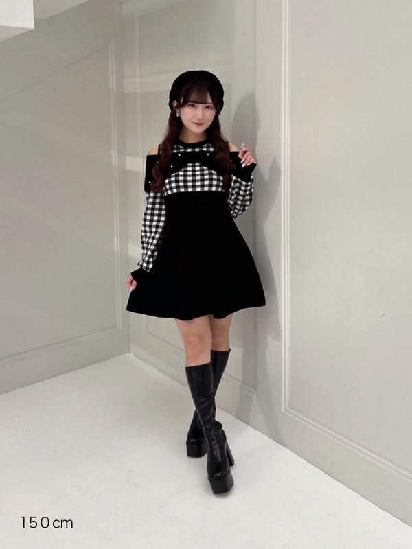 お年玉リボンワンピース 詳細画像 ブラック 1