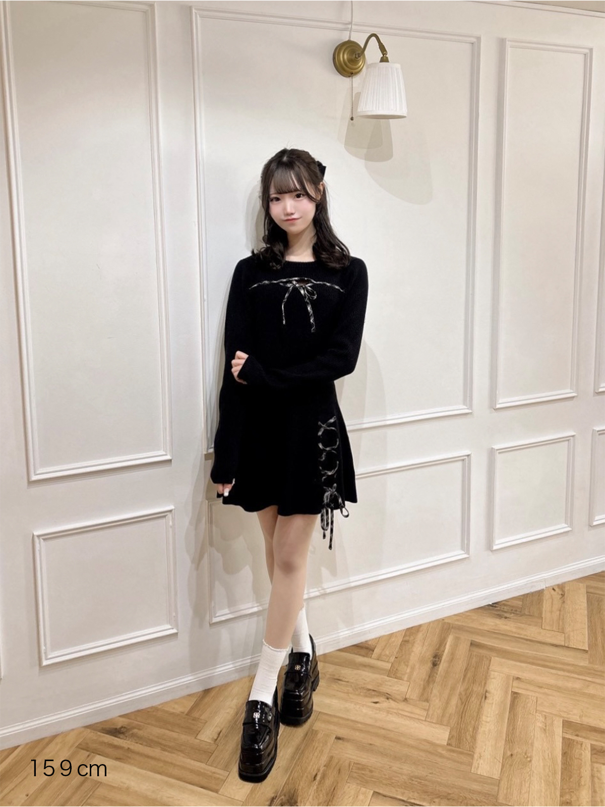 ELLY様 お年玉チェック編み上げワンピース｜evelyn（エブリン）公式通販サイト