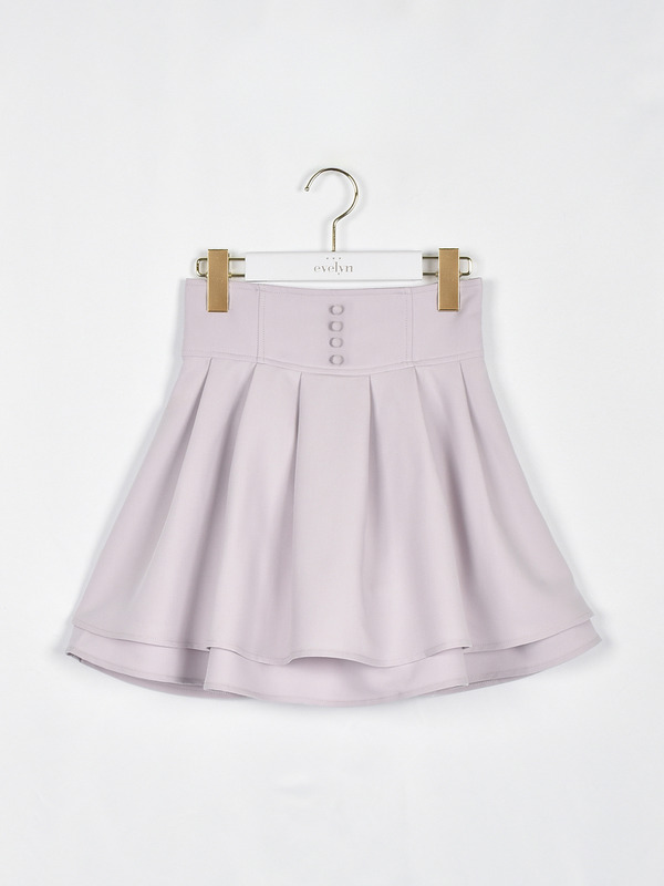 ダブルフレアスカート 詳細画像 ピンク 1