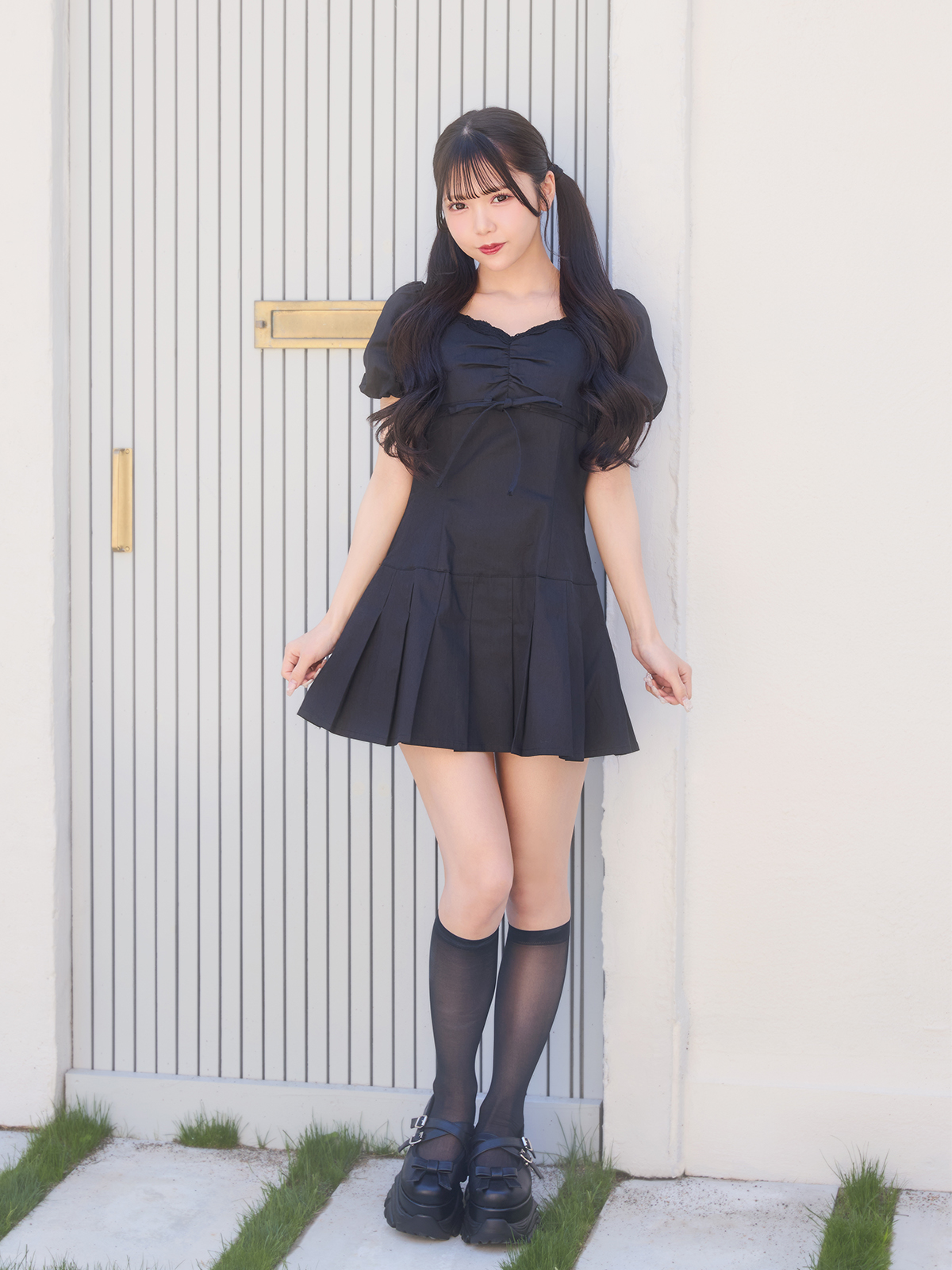 evelyn デニムミニワンピース evelyn デニムミニワンピース - メルカリ
