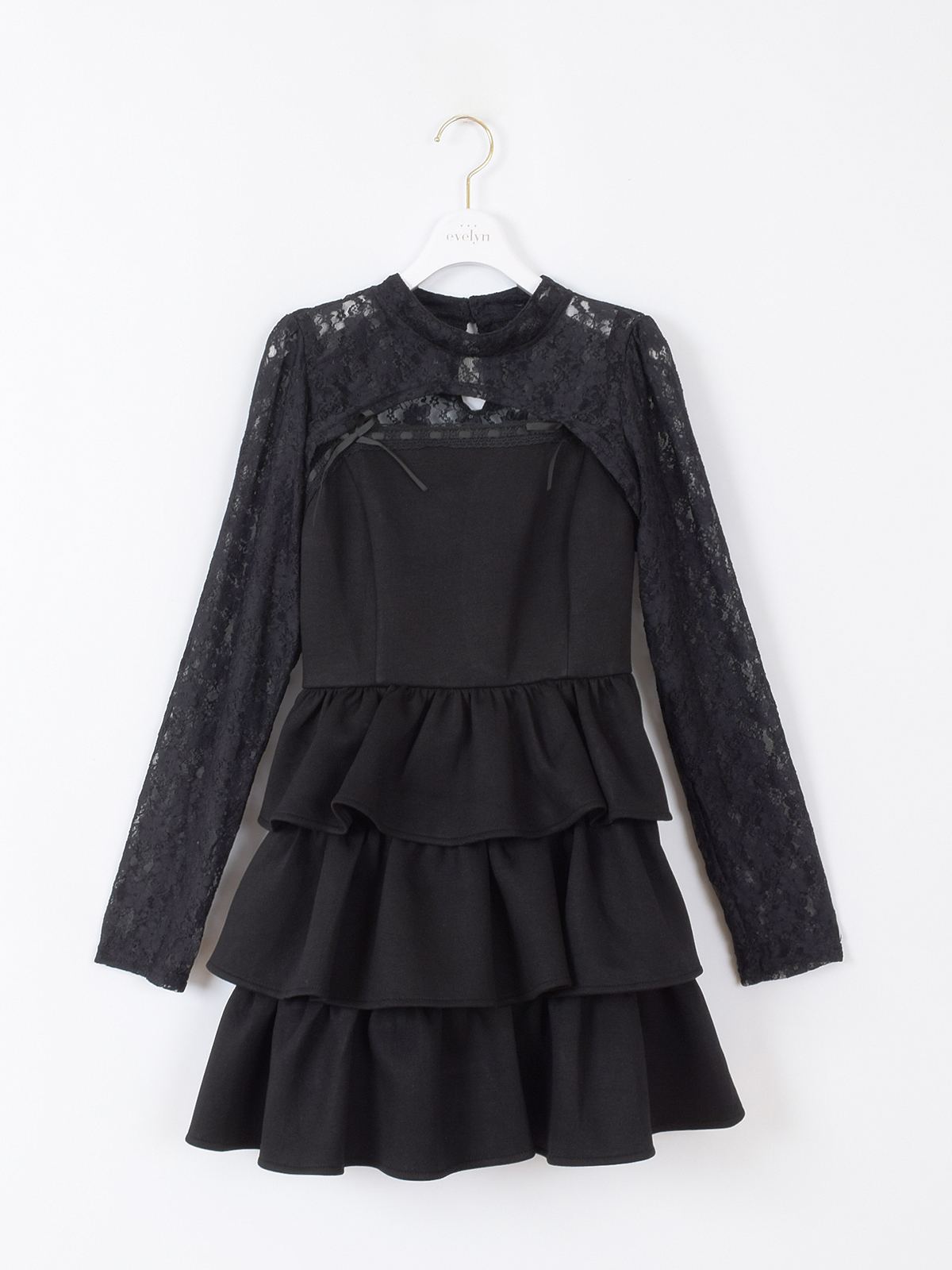 24AW人気完売品♡UNITED ARROWSティアードミニワンピース 新品✨24AW人気完売品♡UNITED ARROWSティアードミニワンピース