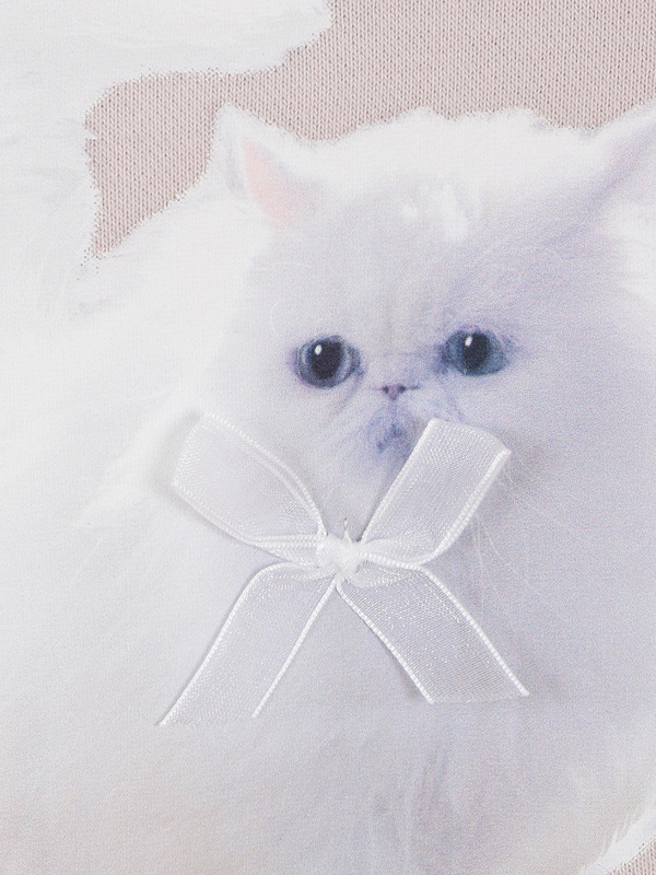 猫ちゃん襟付きスウェット 詳細画像 ピンク 11