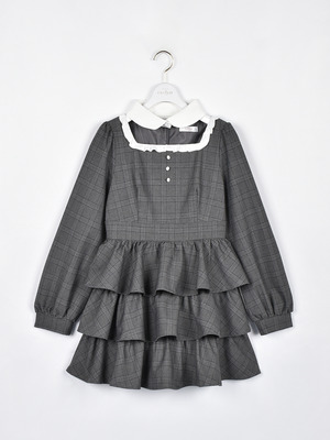 3段ティアードワンピース