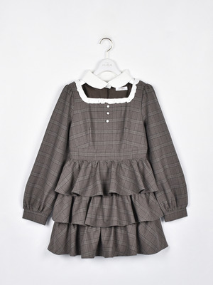 3段ティアードワンピース