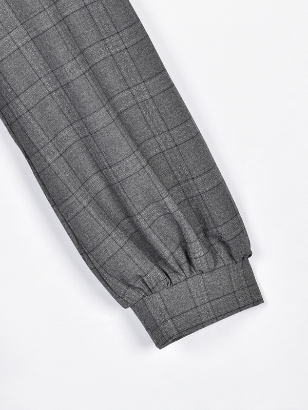 3段ティアードワンピース 詳細画像 チャコール 11