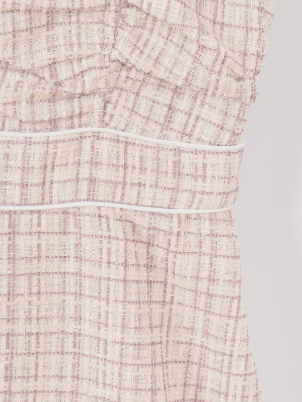 裾ファーキャミワンピース 詳細画像 千鳥 16