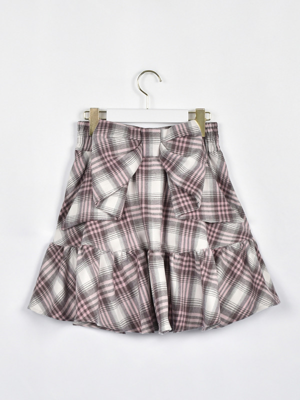 ミディアムバックリボンスカート 詳細画像 千鳥 16