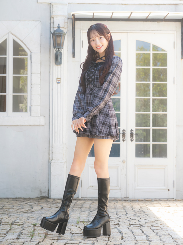 オリジナル厚底ブーツ 詳細画像 オフホワイト 16