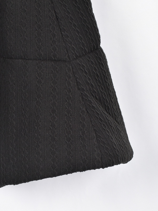 ファーダウンフレアコート 詳細画像 ブラック 11