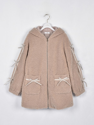 リボンボアコート