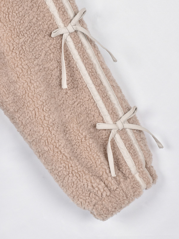 リボンボアコート 詳細画像 オフホワイト 11