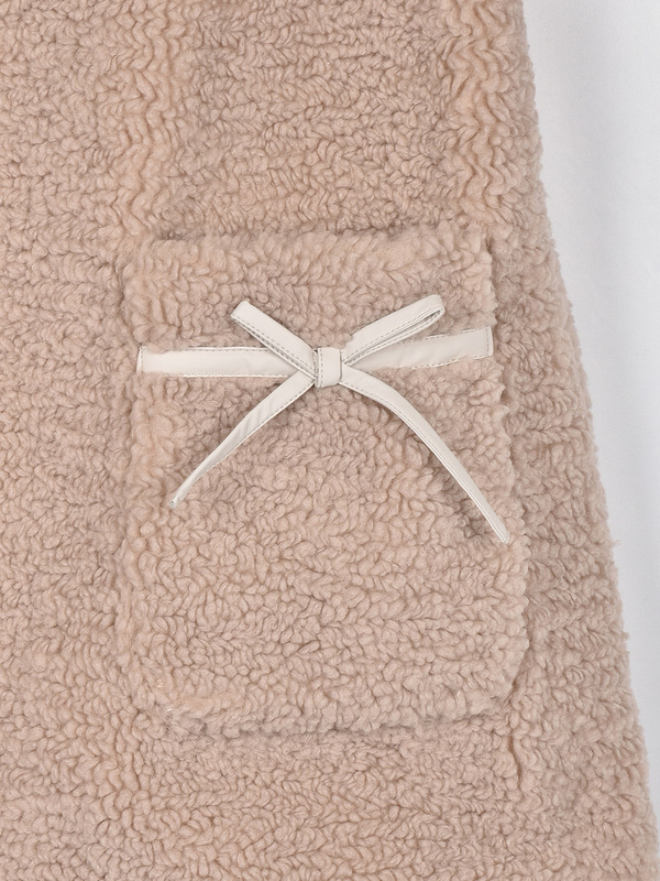 リボンボアコート 詳細画像 オフホワイト 11