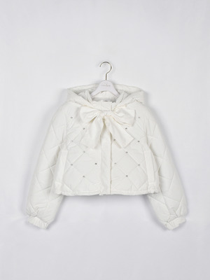 ビジューショートダウン