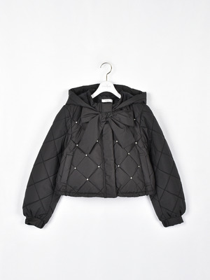 ビジューショートダウン