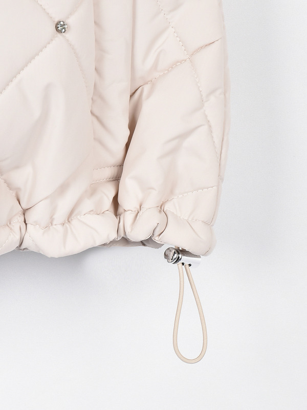 ビジューショートダウン 詳細画像 ブラック 11