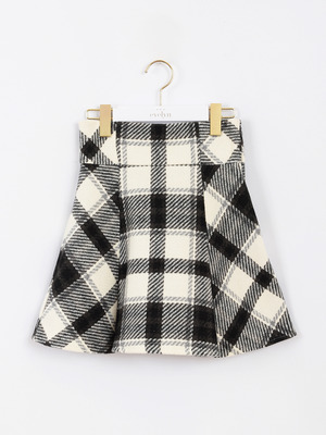 チェックボックスミニスカート