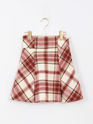 チェックボックスミニスカート