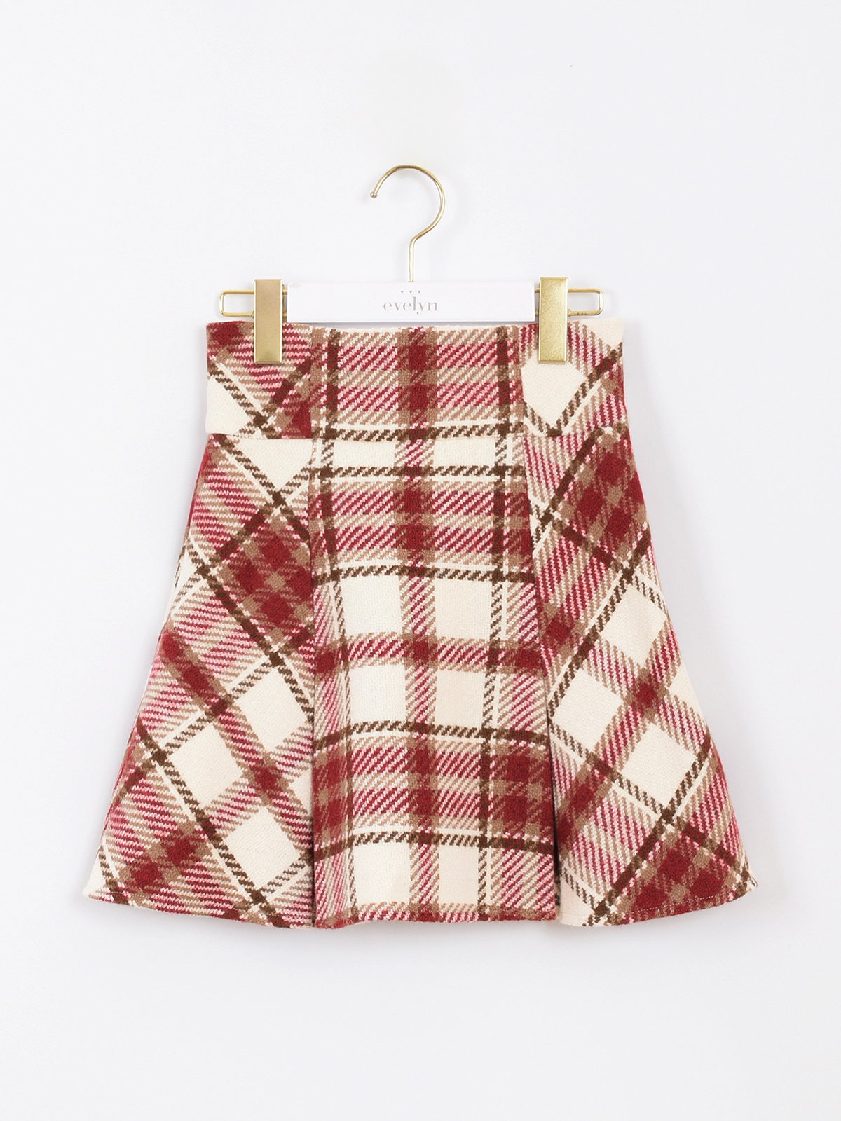 チェックボックスミニスカート｜evelyn（エブリン）公式通販サイト