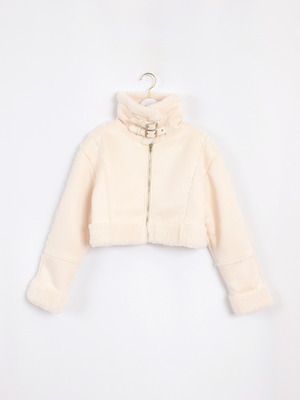 ムートンショートコート