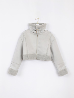 ムートンショートコート