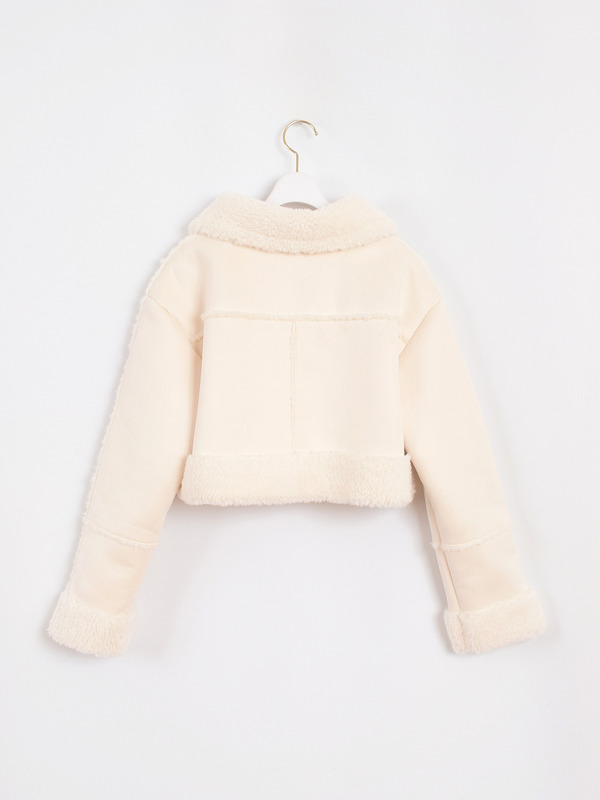 ムートンショートコート 詳細画像 ブラック 11