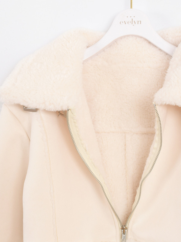 ムートンショートコート 詳細画像 ブラック 11