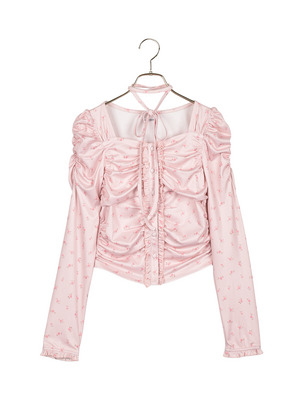 Flower Gather Fit Tops