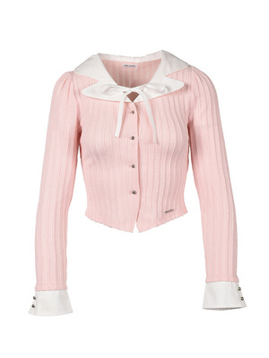 Collar Shirt Cardigan Tops