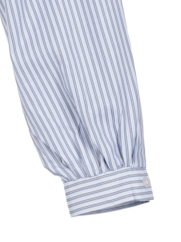Ruffle Cropped Collar Blouse 詳細画像 オフホワイト 11