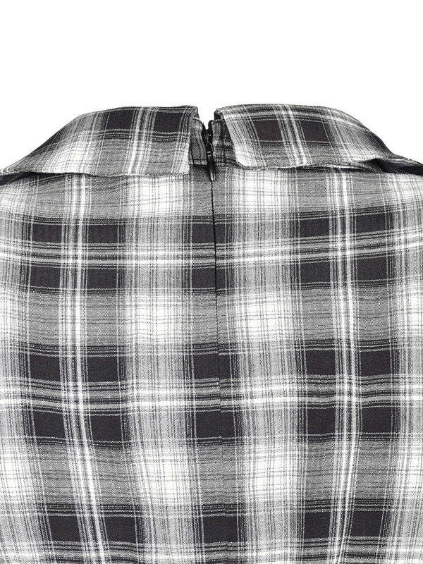 Check Pleat Onepiece Bolero 詳細画像 ブラック 11