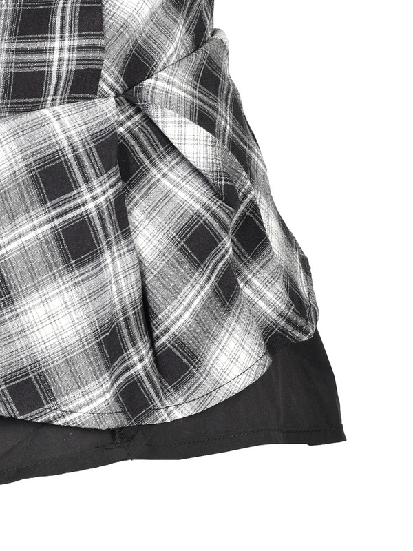 Check Pleat Onepiece Bolero 詳細画像 ブラック 11