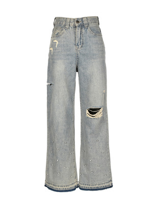 Bijou Damage Denim Pants