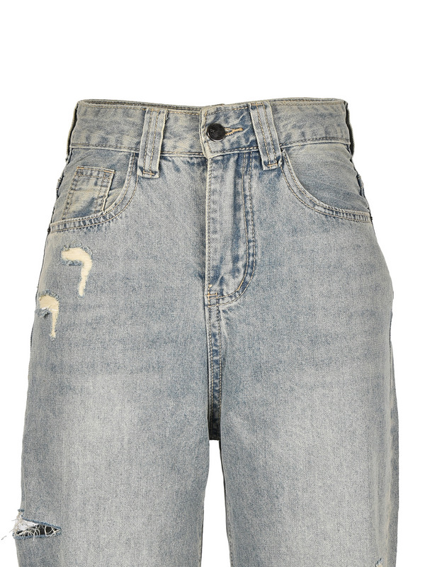 Bijou Damage Denim Pants 詳細画像 デニム 11