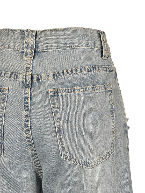 Bijou Damage Denim Pants 詳細画像 デニム 11