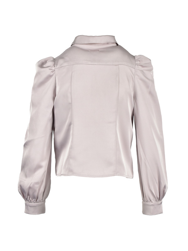Rose Ribbon Collar Blouse 詳細画像 ブラック 11