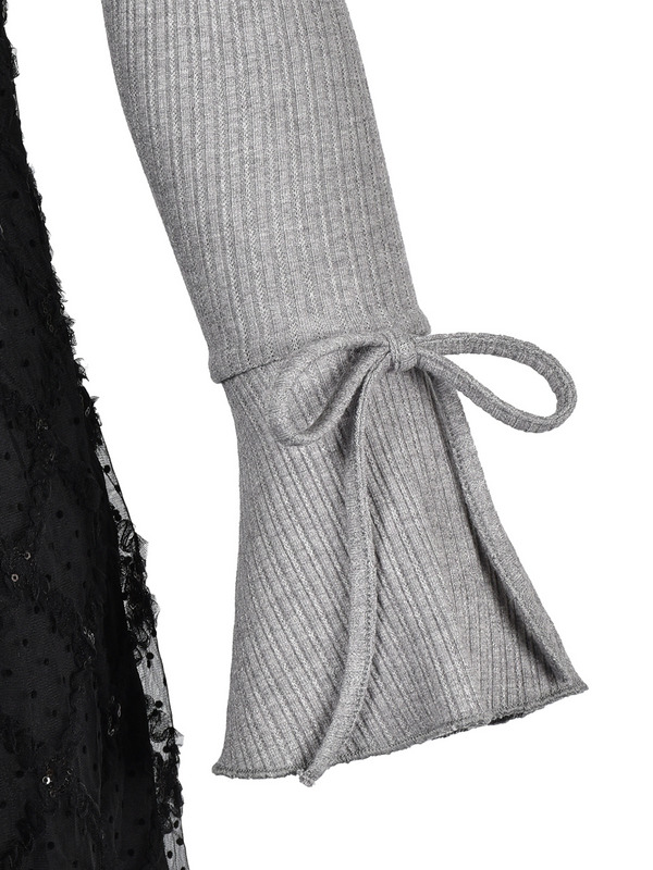 Tulle Docking Mini Onepiece 詳細画像 ブラック 11