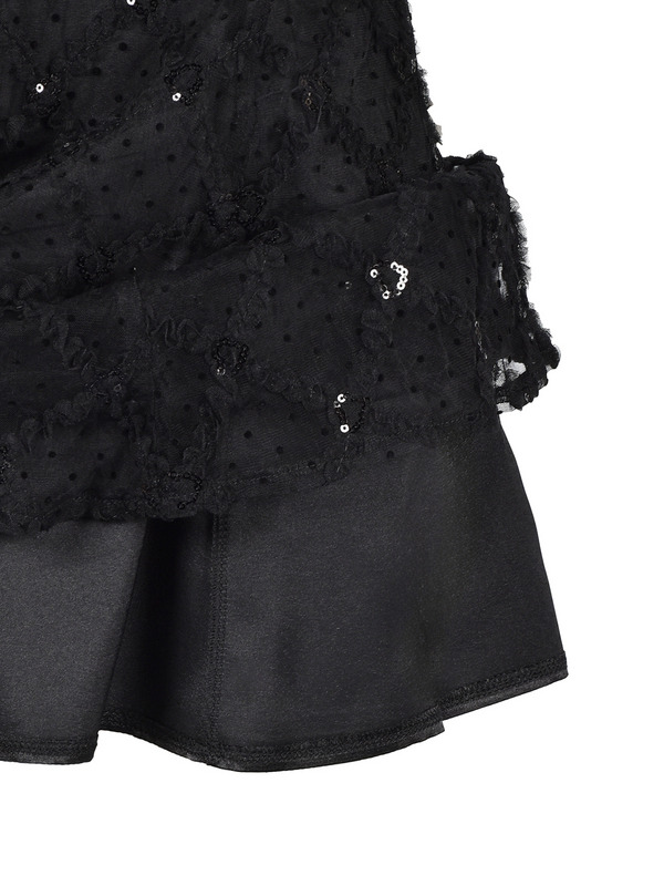 Tulle Docking Mini Onepiece 詳細画像 ブラック 11