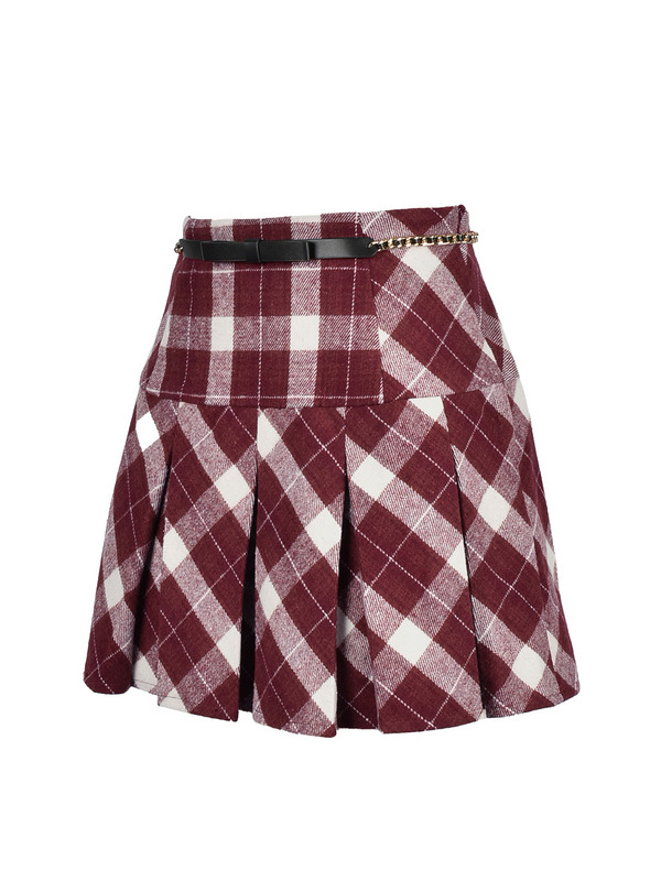 Ribbon Belt Mini Skirt 詳細画像 ブラック 11